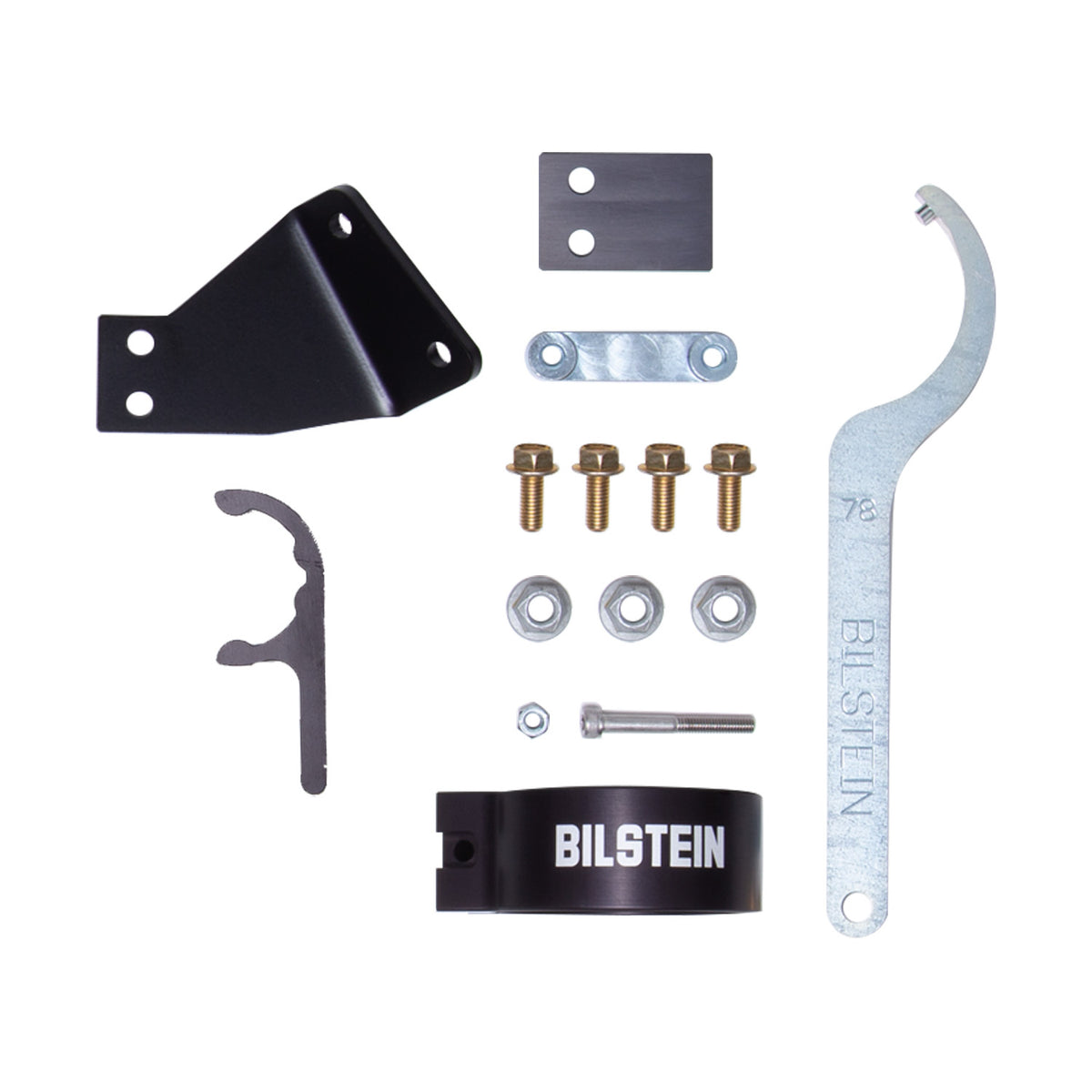 Bilstein 21+ Ford Bronco B8 8112 Suspension Shock Absorber and Coil Spring Assembly - Rear Left - 41-314326