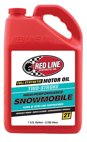 Red Line Snowmobile Oil Two Stroke Synthetic 1 Gallon