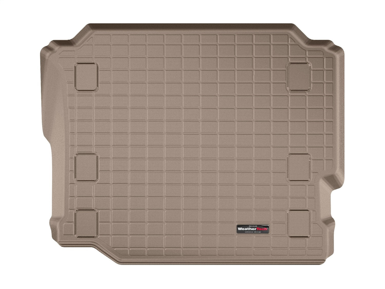 Weathertech - Cargo Liner - Tan Behind 2nd Row Seating 18-26 Jeep Wrangler - 411109