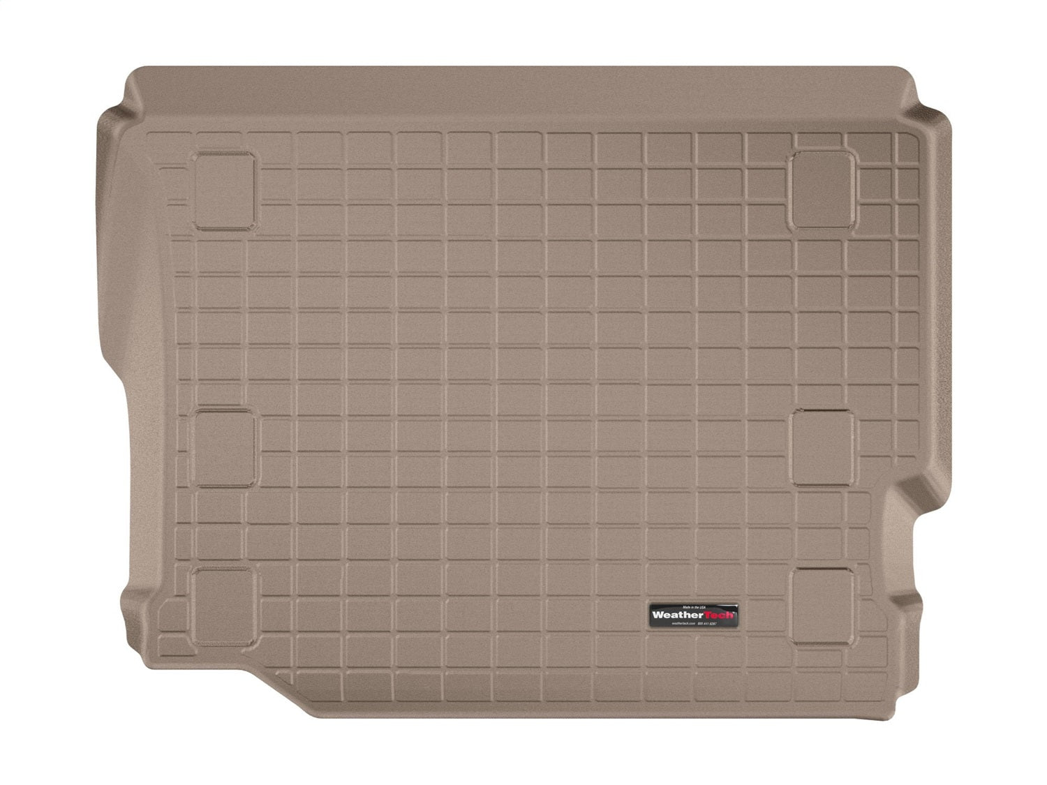 Weathertech - Cargo Liner - Tan Behind 2nd Row Seating 18-24 Jeep Wrangler - 411171