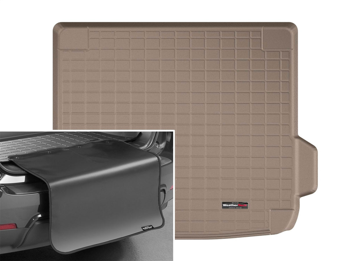 Weathertech - Cargo Liner w/Bumper Protector - Tan Behind 2nd Row Seating 19-25 X4 - 411208SK