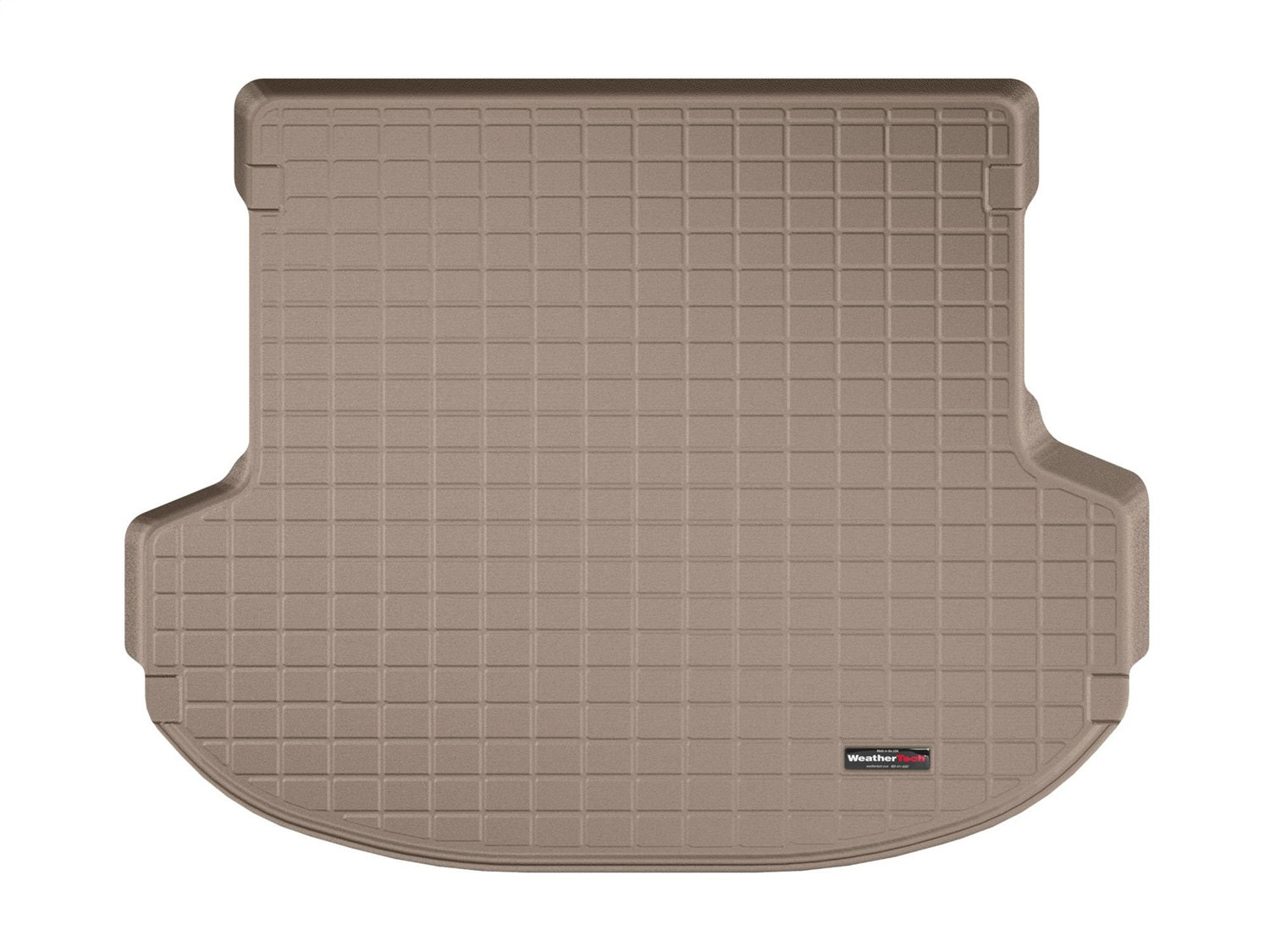 Weathertech - Cargo Liner - Tan Behind 2nd Row Seating 19-20 Hyundai Santa-Fe - 411211