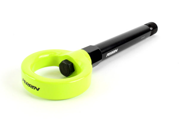 Perrin 10th Gen Civic SI/Type-R/Hatchback Tow Hook Kit (Rear) - Neon Yellow - PHP-BDY-251NY for 2016-2021 Honda Civic - front