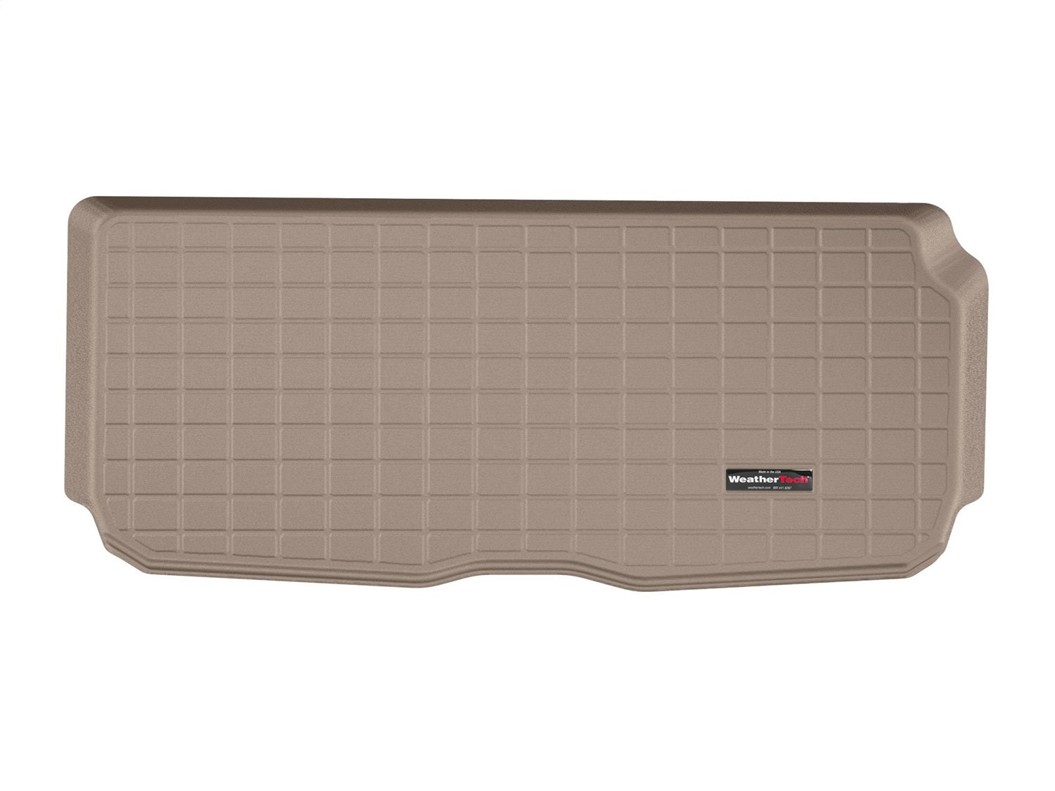 Weathertech - Cargo Liner - Tan Behind 3rd Row Seating 20-26 Mercedes Benz GLS / 21-26 Mercedes Benz GLS63-AMG - 411330