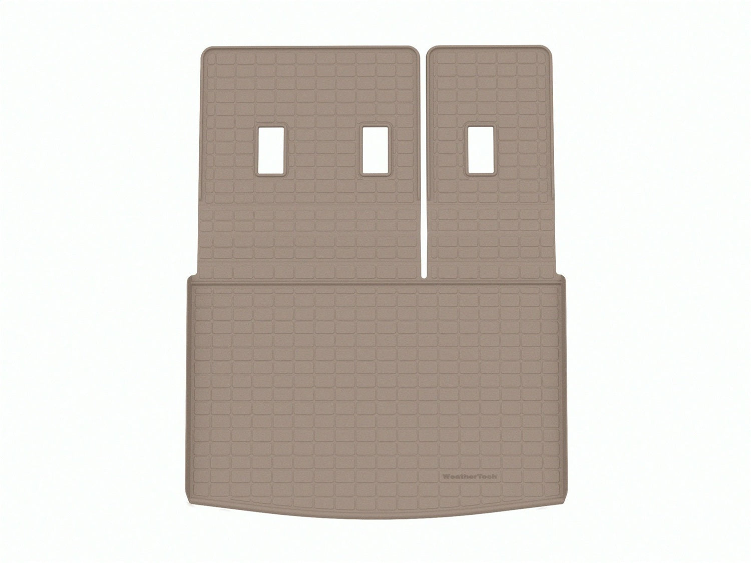 Weathertech - SeatBack Cargo Liner HP - Tan Behind 2nd Row Seating 21-26 Cadillac Escalade / 22-26 Chevrolet Suburban / 