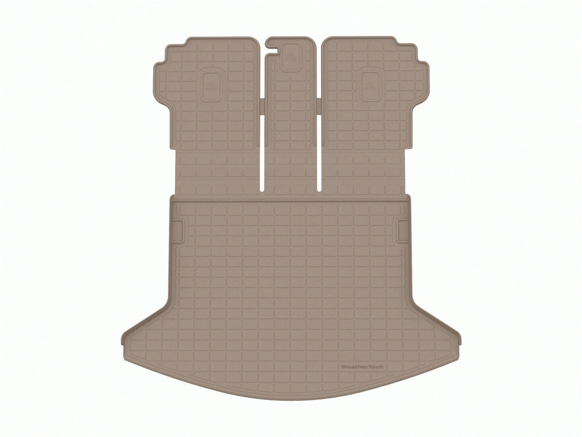 Weathertech - SeatBack Cargo Liner HP - Tan Behind 2nd Row Seating 17-21 CX 5 - 411504IM