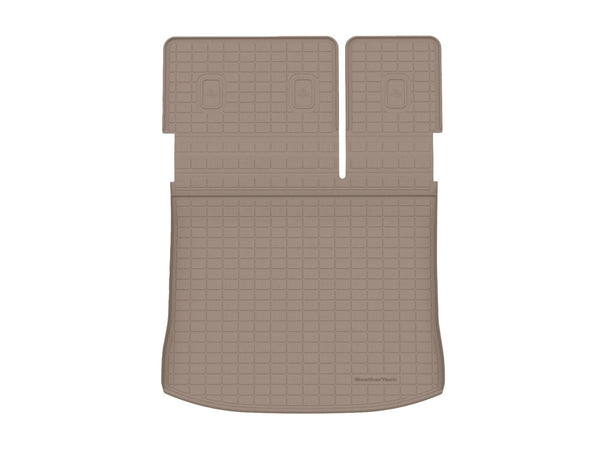 Weathertech - SeatBack Cargo Liner HP - Tan Behind 2nd Row Seating 15-24 Ford Edge - 411506IM