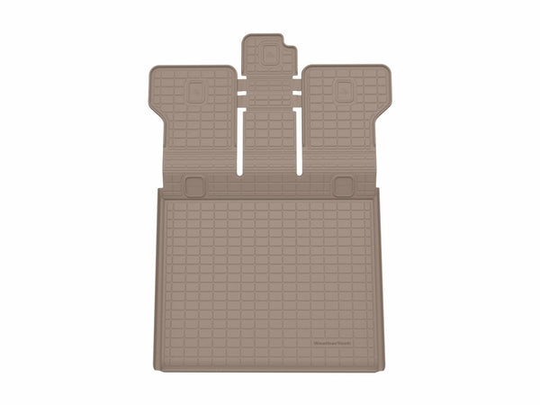 Weathertech - SeatBack Cargo Liner HP - Tan Behind 2nd Row Seating 10-24 Toyota 4Runner - 411509IM