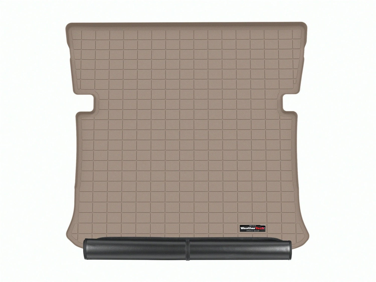 Weathertech - Cargo Liner w/Bumper Protector - Tan Behind 2nd Row Seating 23-26 Mercedes Benz EQS - 411562SK