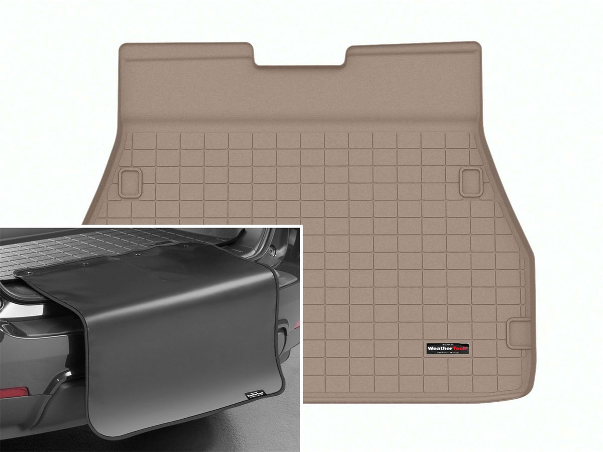 Weathertech - Cargo Liner w/Bumper Protector - Tan Behind 2nd Row Seating 22-23 LX - 411573SK