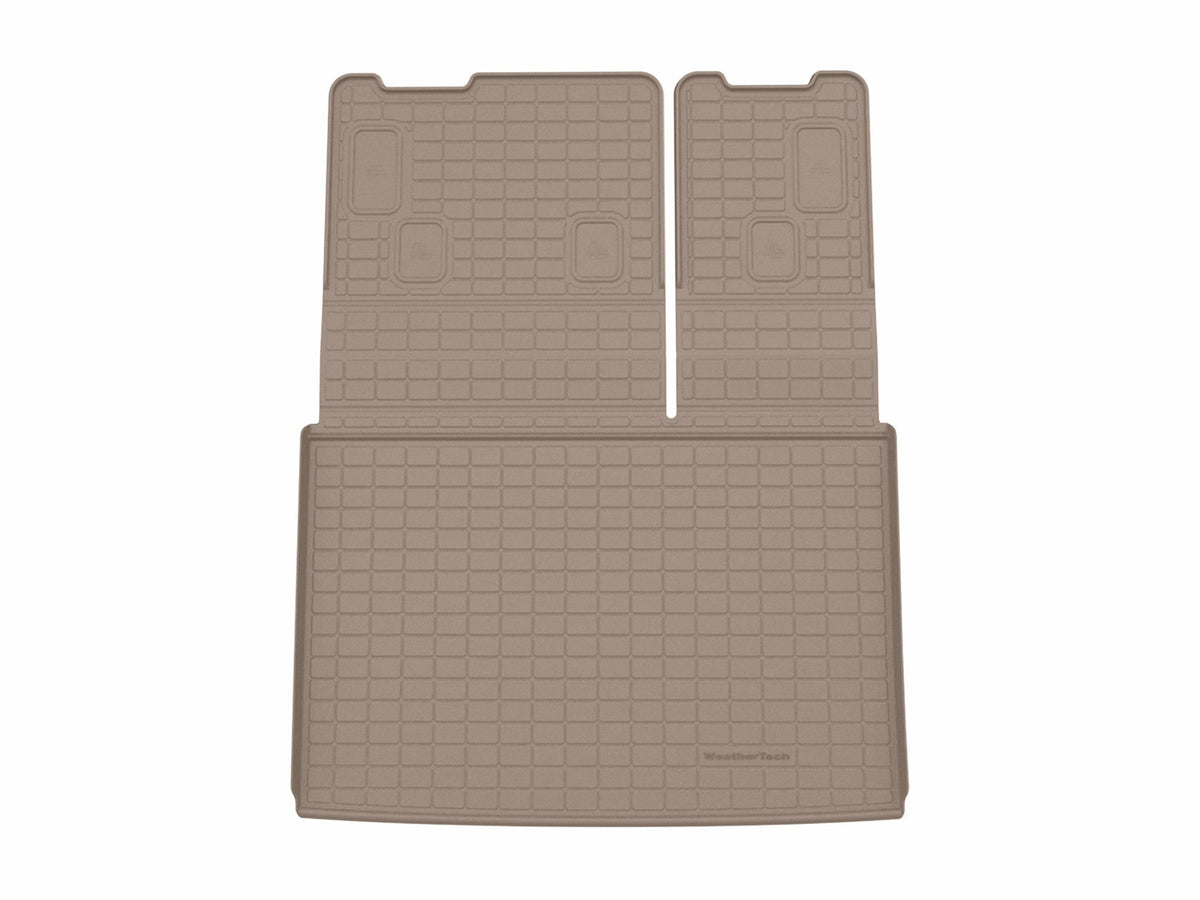 Weathertech - SeatBack Cargo Liner HP - Tan Behind 3rd Row Seating 15-20 Cadillac Escalade / 15-20 Chevrolet Suburban / 