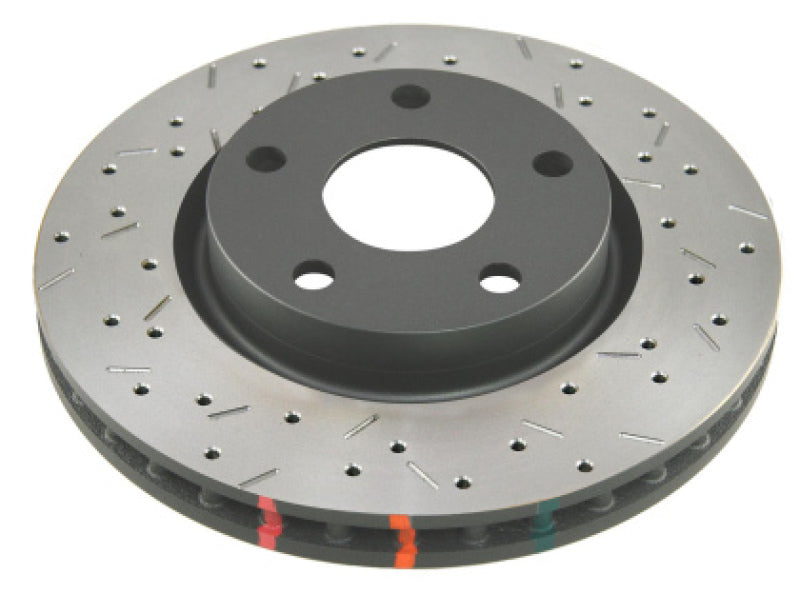 DBA 2020 Chevrolet Corvette C8 Z51 Rear Crossdrilled/Dimpled 4000 XD Series Rotor - DBA43929XD