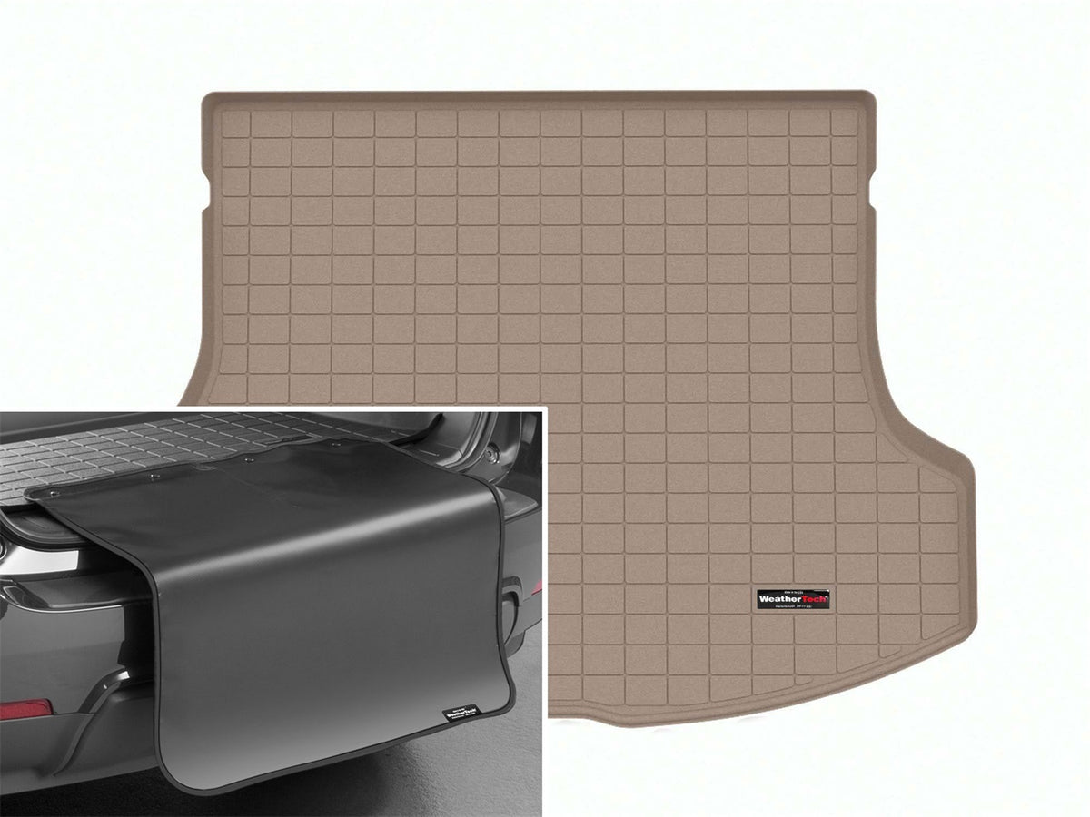 Weathertech - Cargo Liner w/Bumper Protector - Tan Behind 2nd Row Seating 23-25 Lexus RX - 411678SK