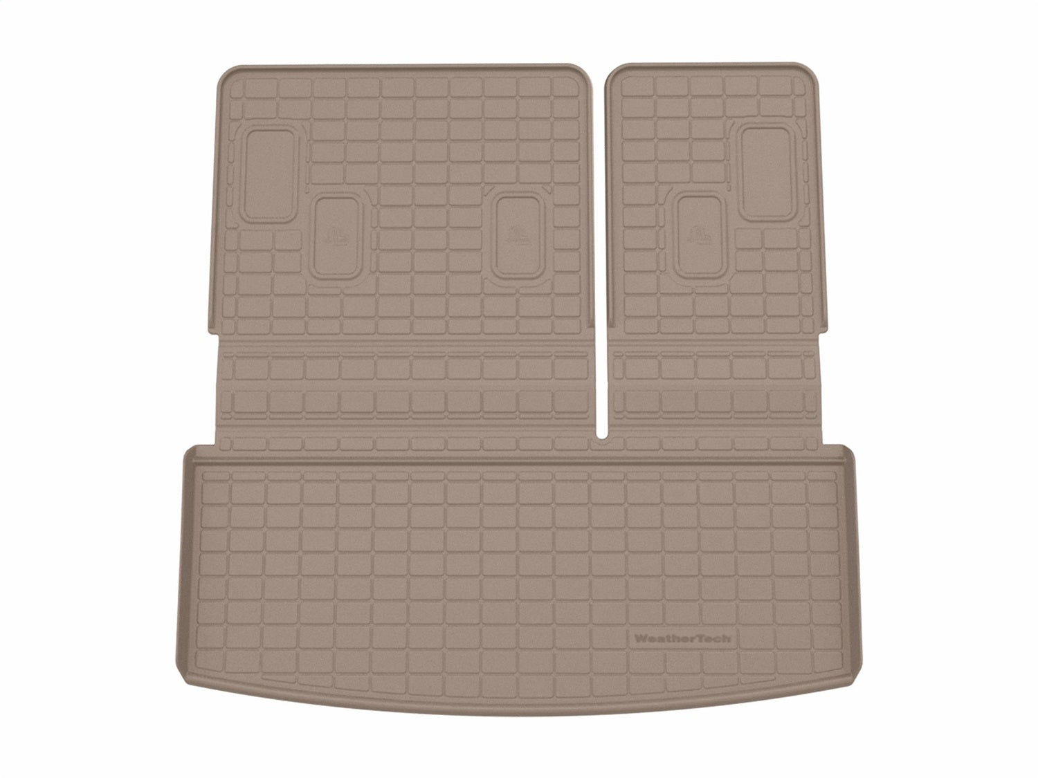 Weathertech - SeatBack Cargo Liner HP - Tan Behind 3rd Row Seating 21-26 Cadillac Escalade / 22-26 Chevrolet Tahoe / 22-