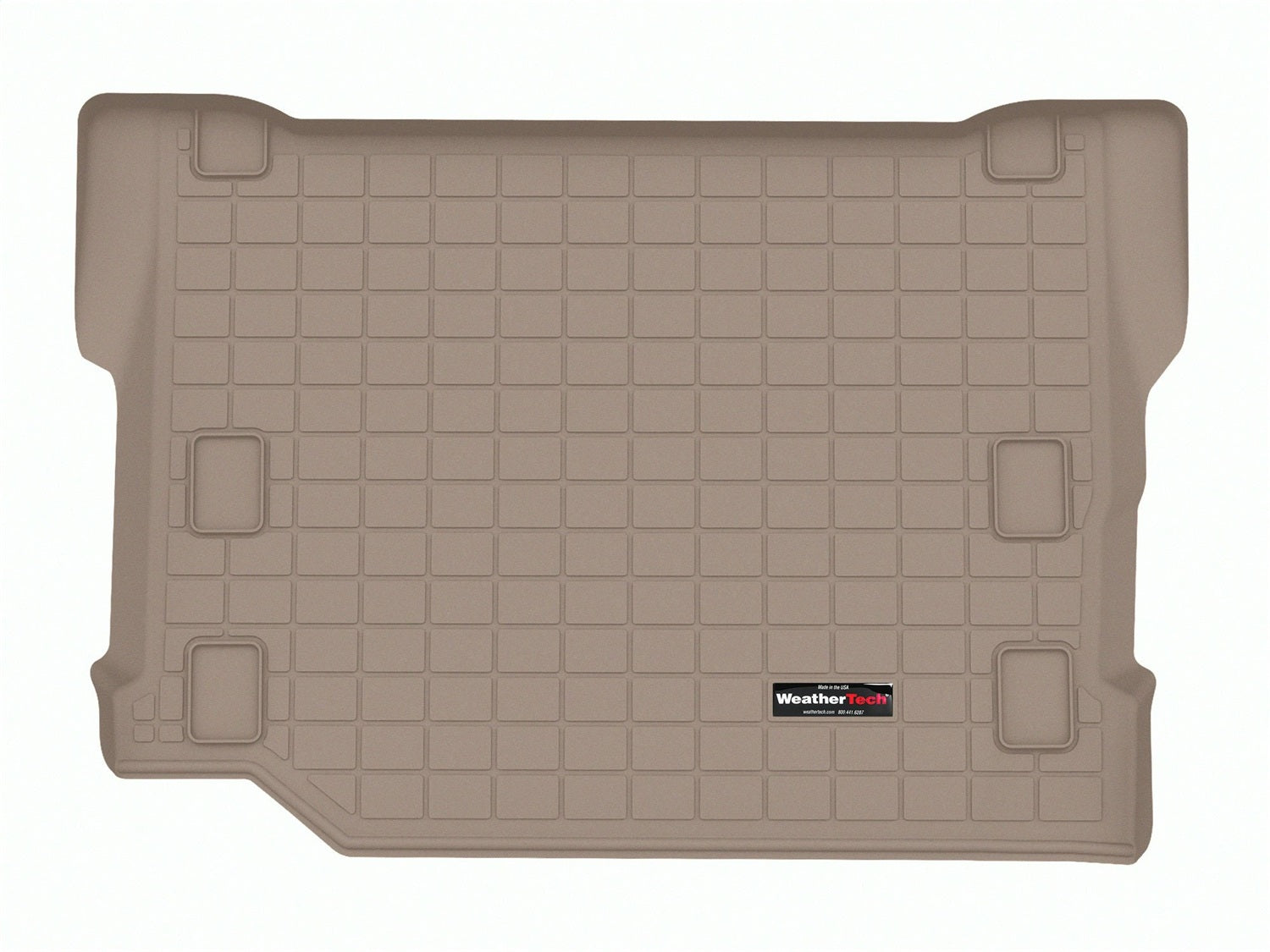 Weathertech - Cargo Liner - Tan Behind 2nd Row Seating 24 Jeep Wrangler - 411722