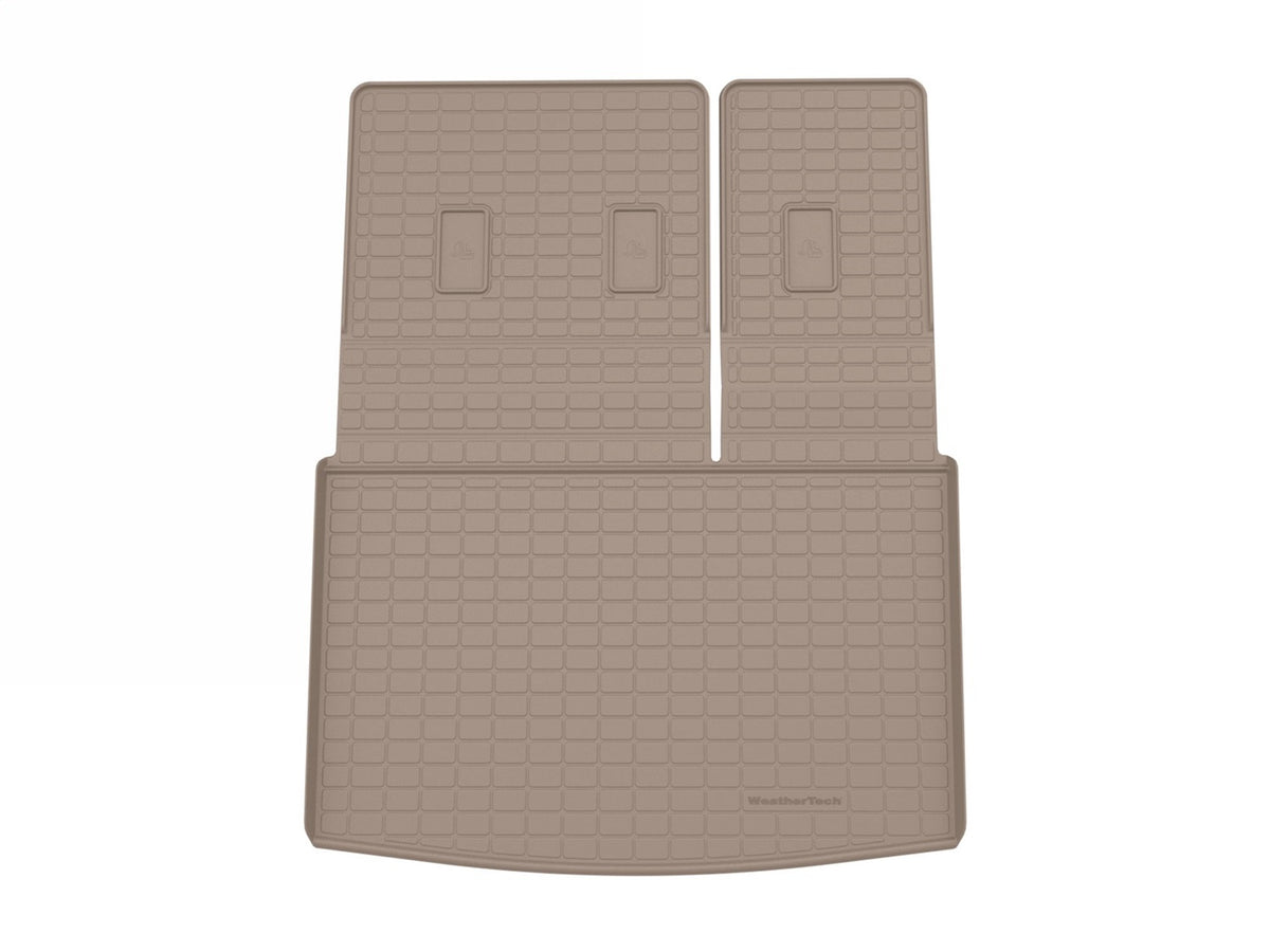 Weathertech - SeatBack Cargo Liner HP - Tan Behind 3rd Row Seating 21 Chevrolet Suburban / 21 GMC Yukon - 411750IM