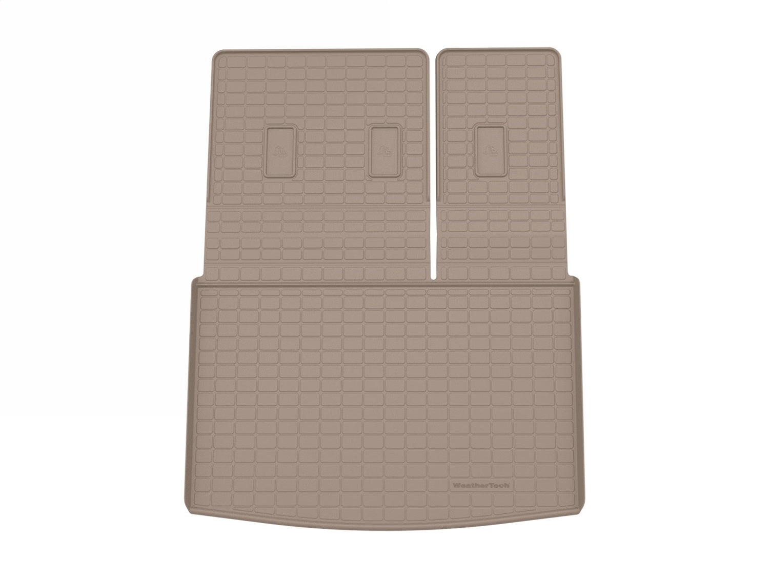 Weathertech - SeatBack Cargo Liner HP - Tan Behind 3rd Row Seating 21 Chevrolet Suburban / 21 GMC Yukon - 411750IM