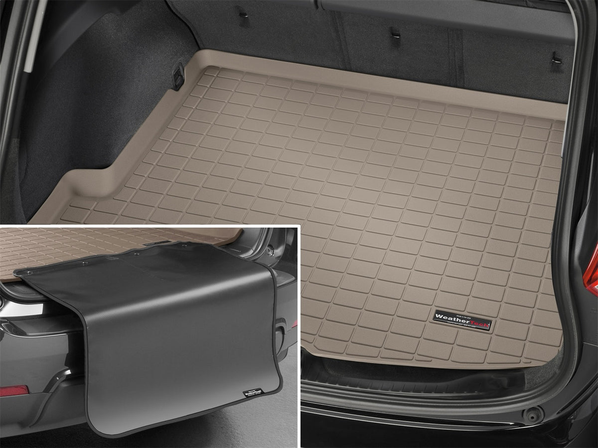 Weathertech - Cargo Liner w/Bumper Protector - Tan Behind 2nd Row Seating 25 4Runner - 411831SK