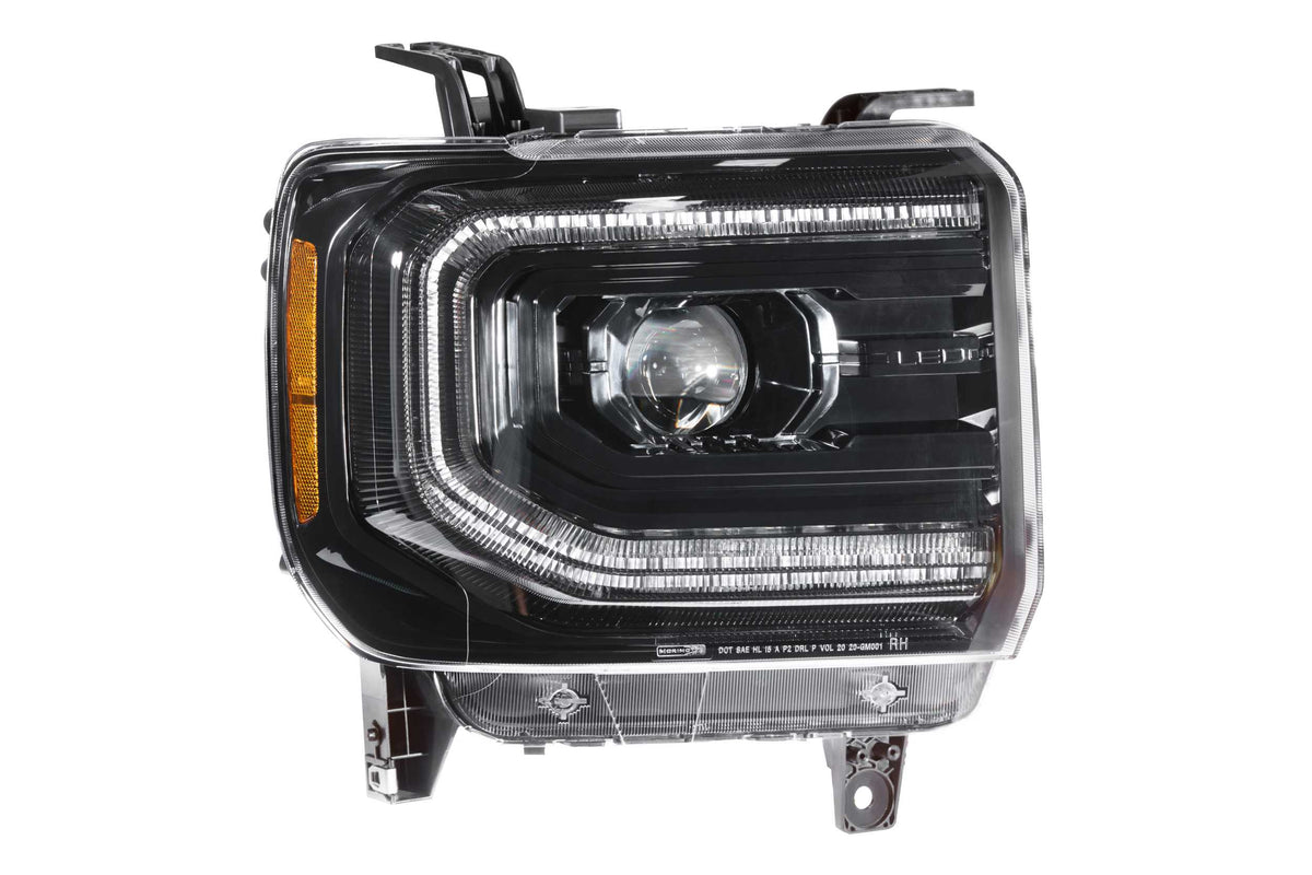 Morimoto - XB LED Headlights: GMC Sierra (14-18) (Pair / ASM) - LF544