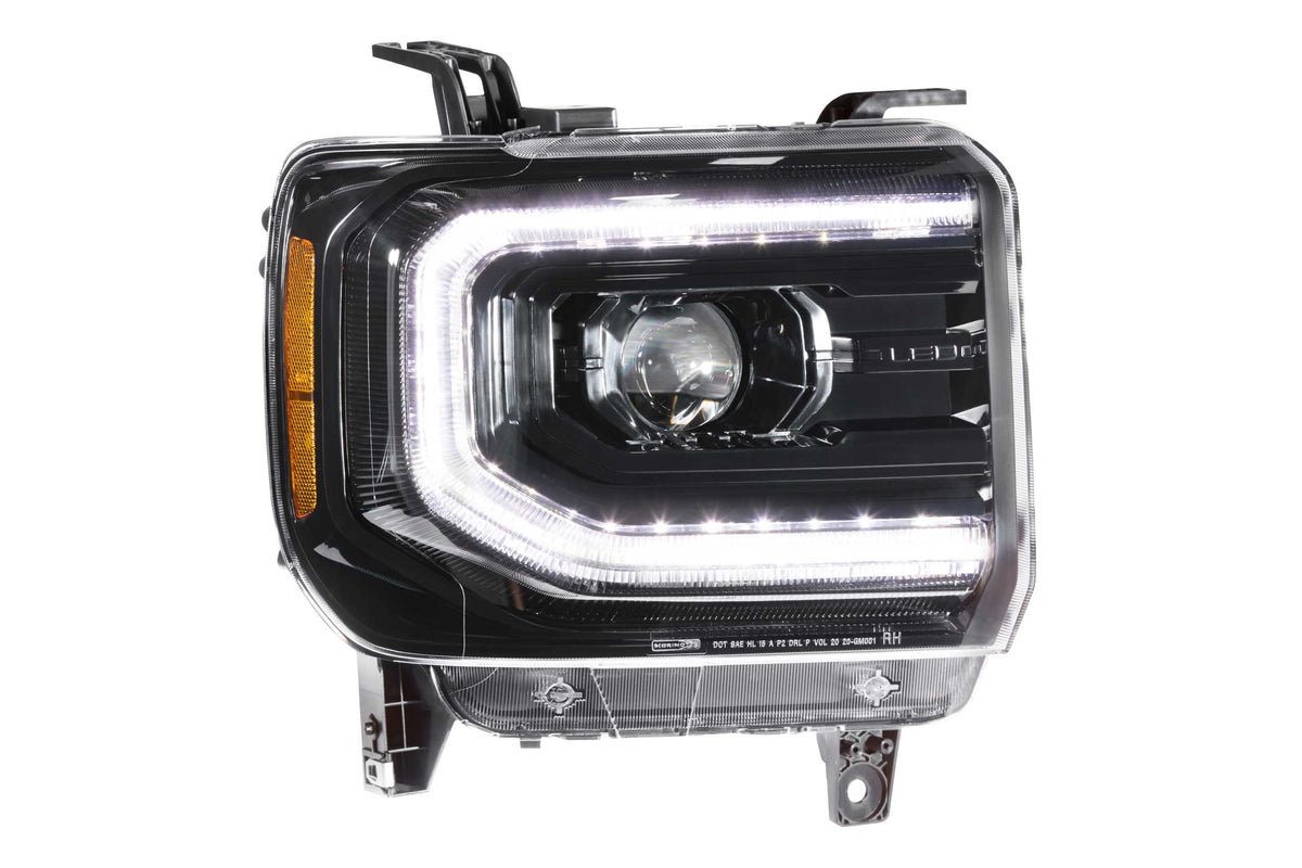 Morimoto - XB LED Headlights: GMC Sierra (14-18) (Pair / ASM) - LF544