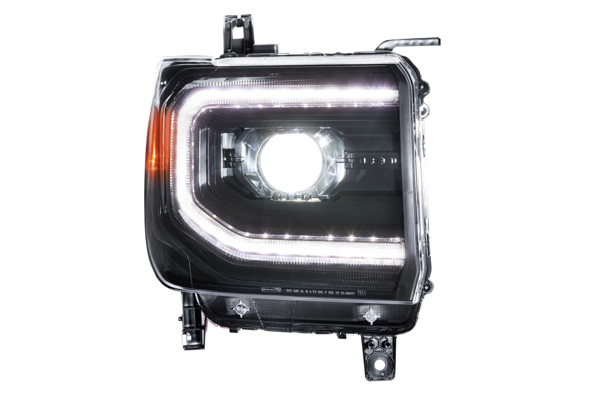 Morimoto - XB LED Headlights: GMC Sierra (14-18) (Pair / ASM) - LF544