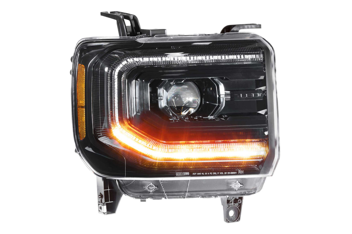 Morimoto - XB LED Headlights: GMC Sierra (14-18) (Pair / ASM) - LF544