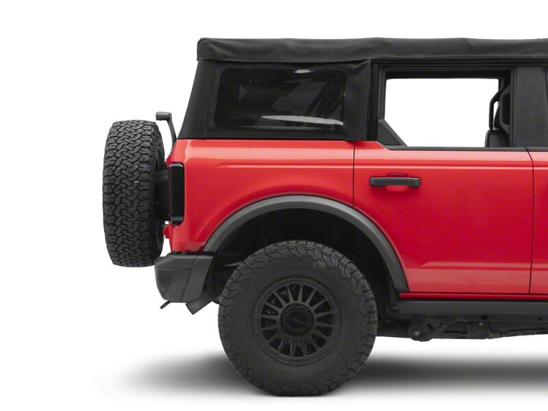 Raxiom 21-26 Ford Bronco Axial Series LED Tail Lights- Black Housing- Smoked Lens - FB37114 - close-up view 3