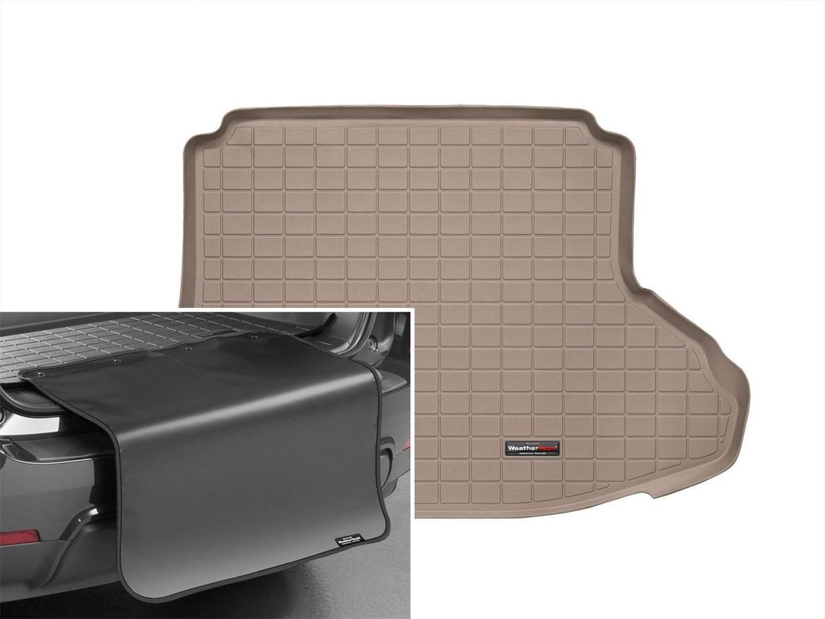 Weathertech - Cargo Liner w/Bumper Protector - Tan 04-09 Toyota Prius - 41268SK