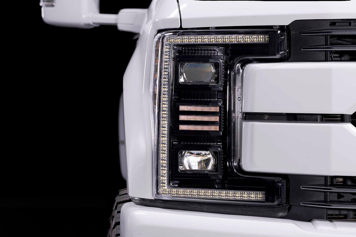 Morimoto - XB Hybrid LED Headlights: Ford Super Duty (17-19 / Set) - LF554.2