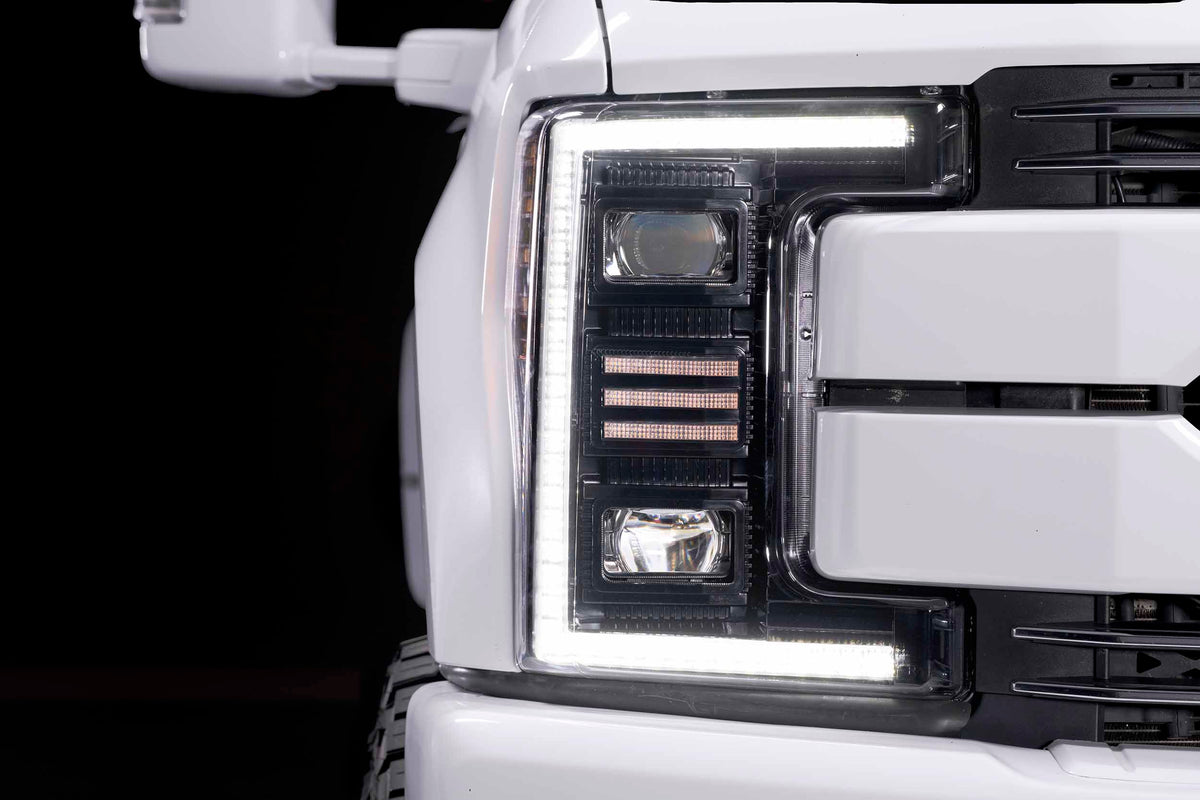 Morimoto - XB Hybrid LED Headlights: Ford Super Duty (17-19 / Set) - LF554.2