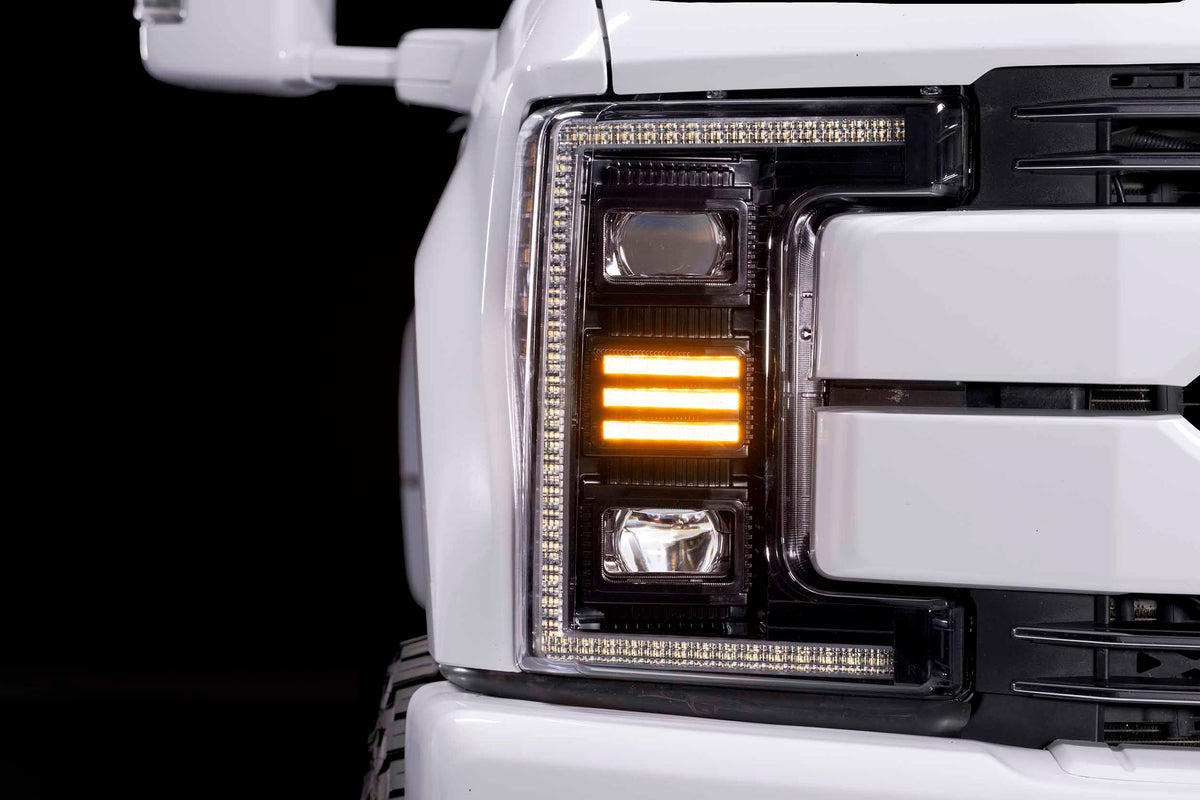 Morimoto - XB Hybrid LED Headlights: Ford Super Duty (17-19 / Set) - LF554.2