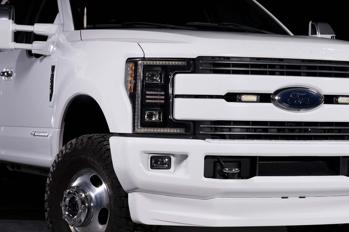 Morimoto - XB Hybrid LED Headlights: Ford Super Duty (17-19 / Set) - LF554.2