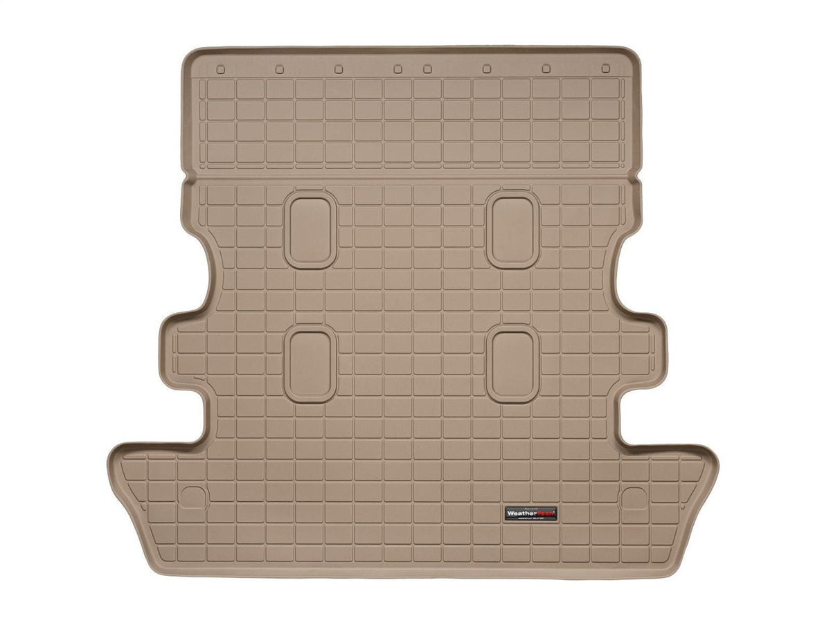 Weathertech - Cargo Liner - Tan Behind 2nd Row Seating 08-21 Toyota Land-Cruiser - 41356