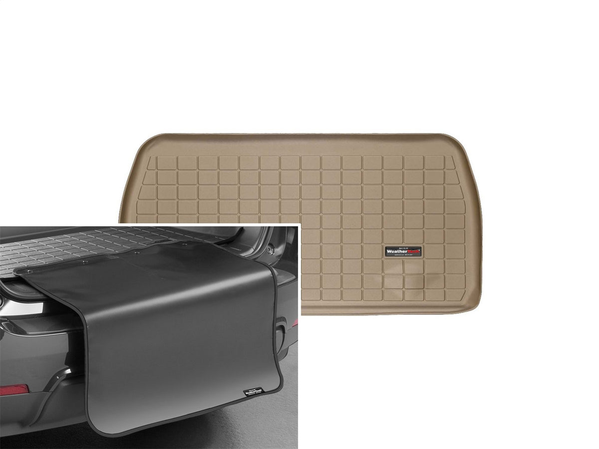 Weathertech - Cargo Liner w/Bumper Protector - Tan Behind 3rd Row Seating 11-17 Odyssey - 41475SK