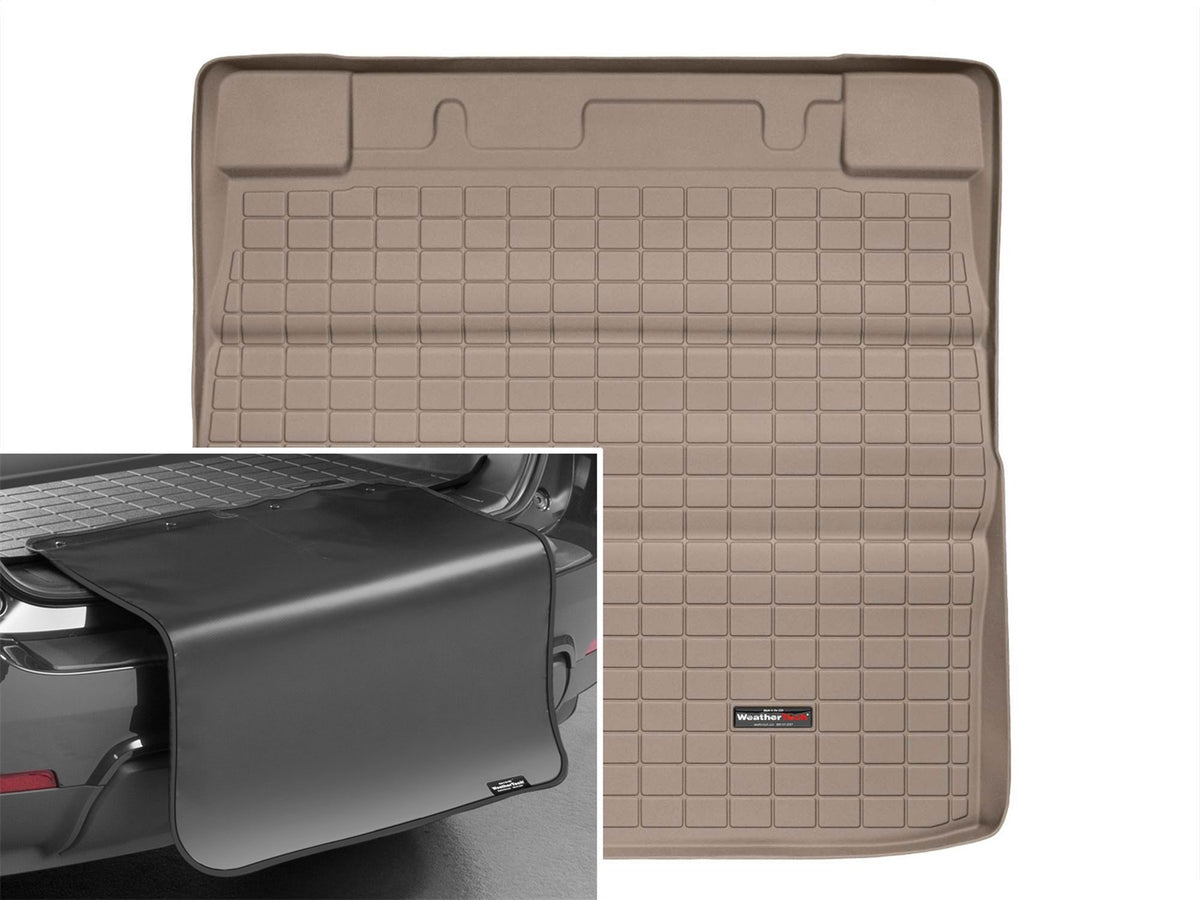Weathertech - Cargo Liner w/Bumper Protector - Tan Behind 2nd Row Seating 11-17 Odyssey - 41476SK