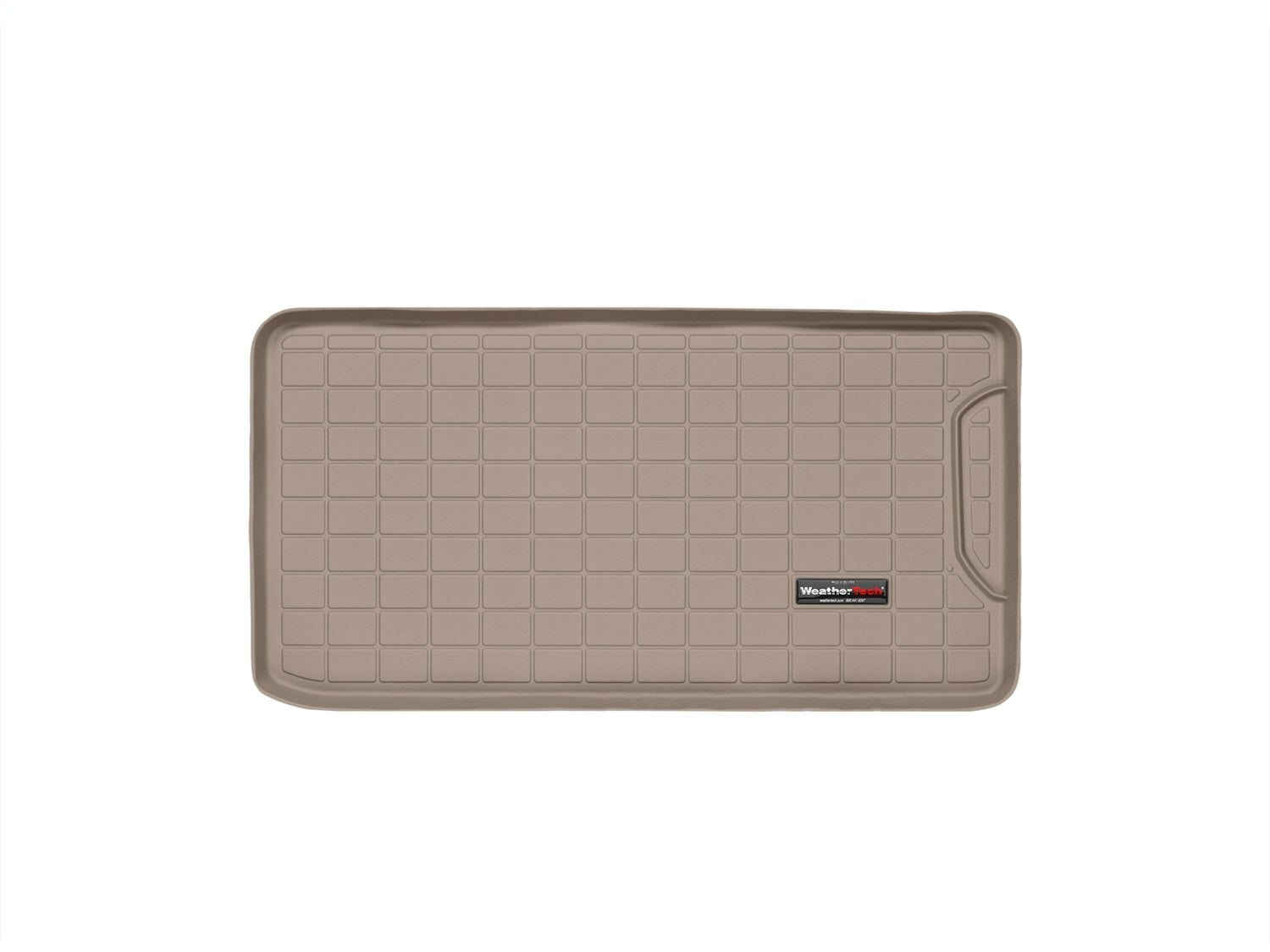 Weathertech - Cargo Liner - Tan Behind 2nd Row Seating 12-19 Fiat 500 / 24 Fiat 500E - 41484