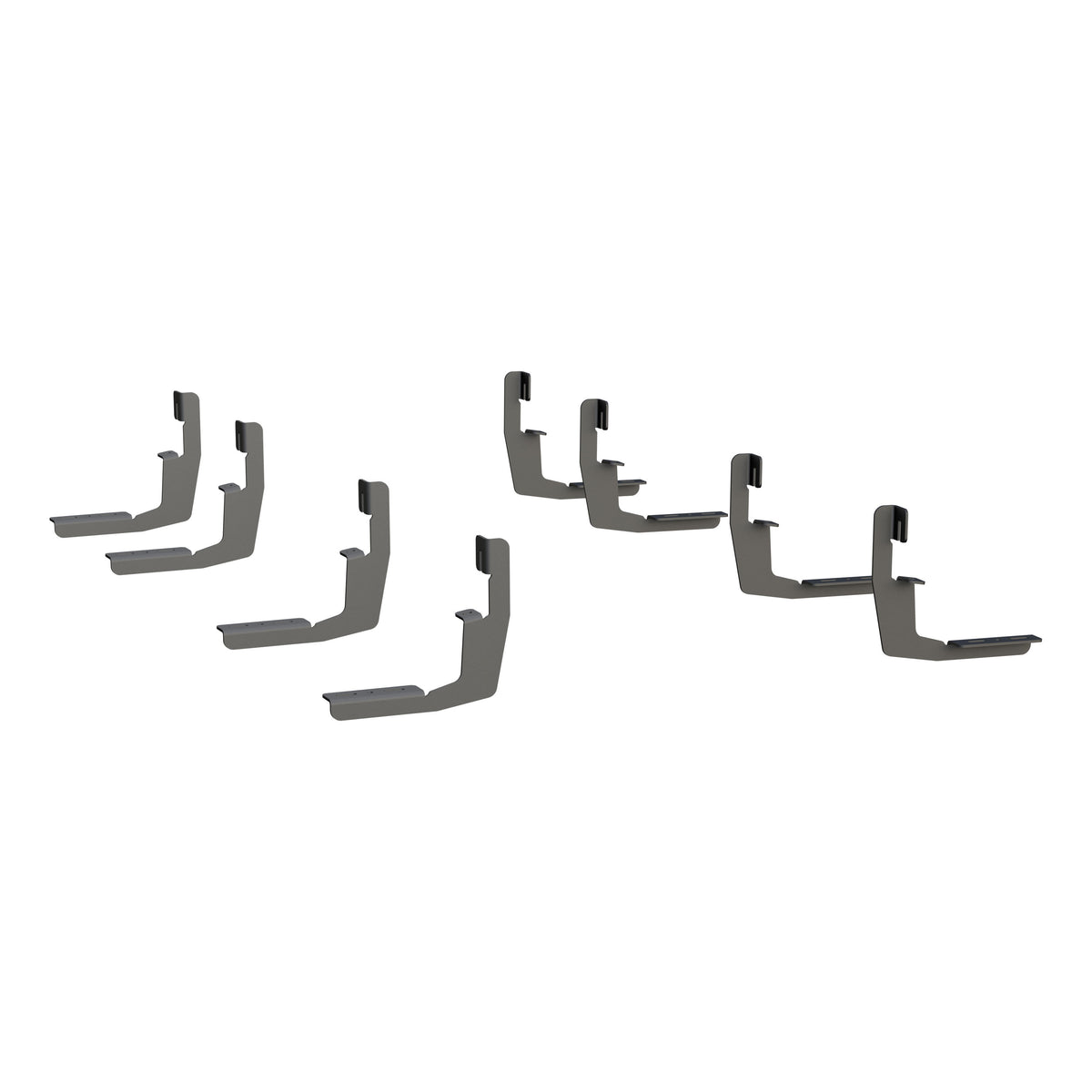 LUVERNE 415078-401445 Grip Step Black Aluminum 78-Inch Truck Running Boards, Select Chevrolet Silverado, GMC Sierra 1500, 2500, 3500 HD Extended Cab