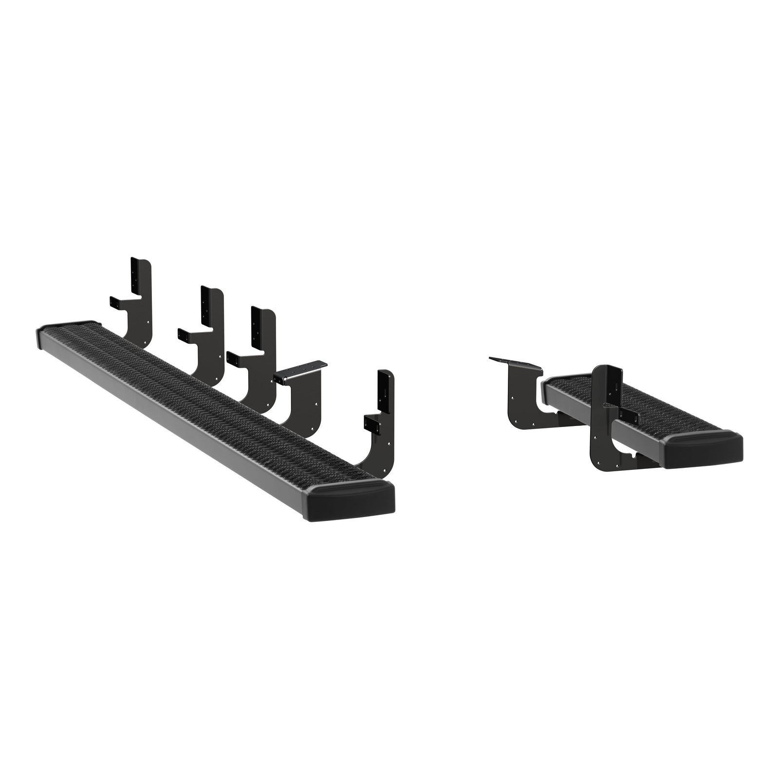 LUVERNE 415100-401477 Grip Step Black Aluminum 100-Inch, 36-Inch Van Running Boards, Compatible with Select Ram ProMaster