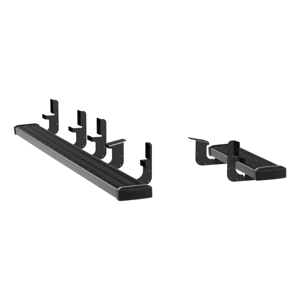 LUVERNE 415100-401477 Grip Step Black Aluminum 100-Inch, 36-Inch Van Running Boards, Compatible with Select Ram ProMaster
