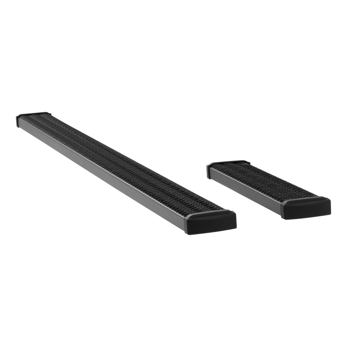LUVERNE 415110 Grip Step 7" x 110" Black Aluminum Running Boards (No Brackets)