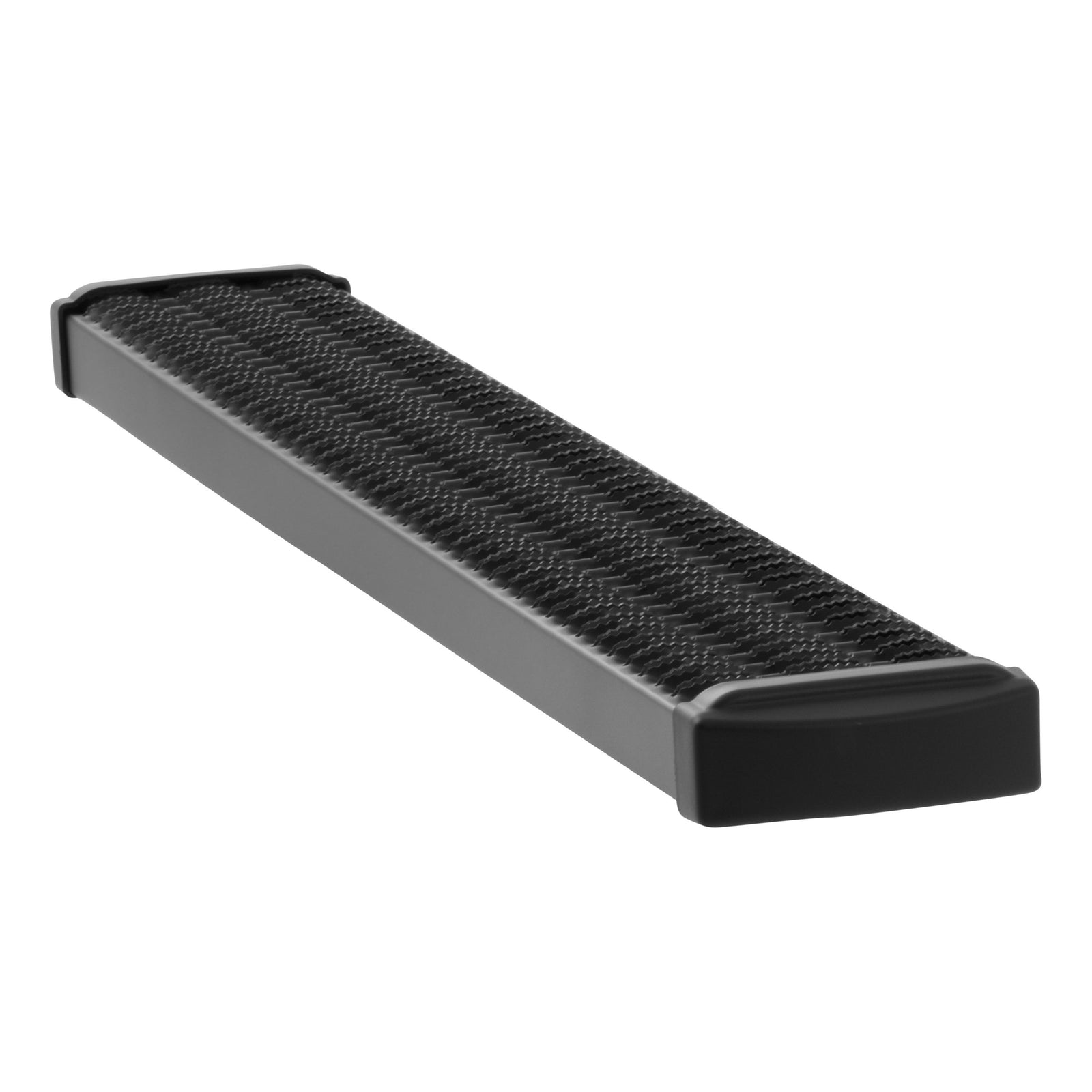 LUVERNE 415254 Grip Step 7" x 54" Black Aluminum Cargo Van Rear Step (No Brackets)