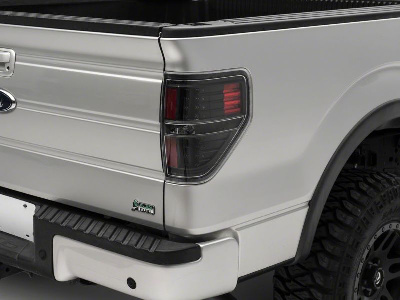 Raxiom 09-14 Ford F-150 Styleside LED Tail Lights- Blk Housing (Clear Lens) - T542842
