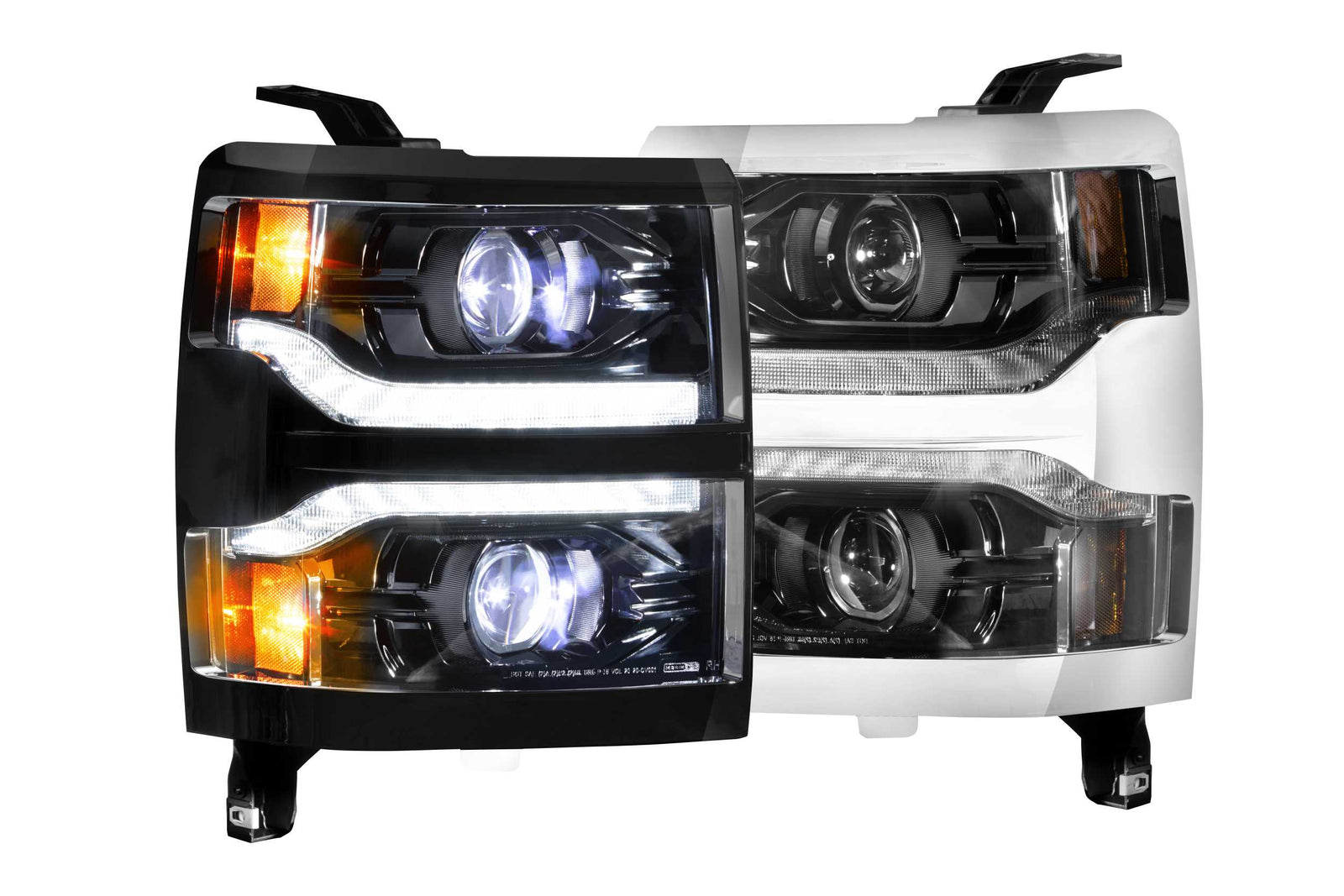 Morimoto - XB LED Headlights: Chevrolet Silverado 1500 (14-15) (Pair / ASM) - LF543