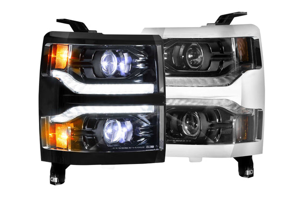 Morimoto - XB LED Headlights: Chevrolet Silverado 1500 (14-15) (Pair / ASM) - LF543