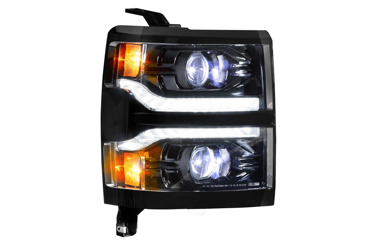 Morimoto - XB LED Headlights: Chevrolet Silverado 1500 (14-15) (Pair / ASM) - LF543