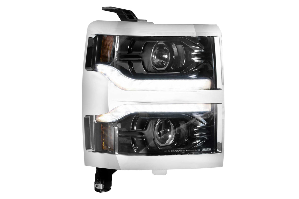 Morimoto - XB LED Headlights: Chevrolet Silverado 1500 (14-15) (Pair / ASM) - LF543
