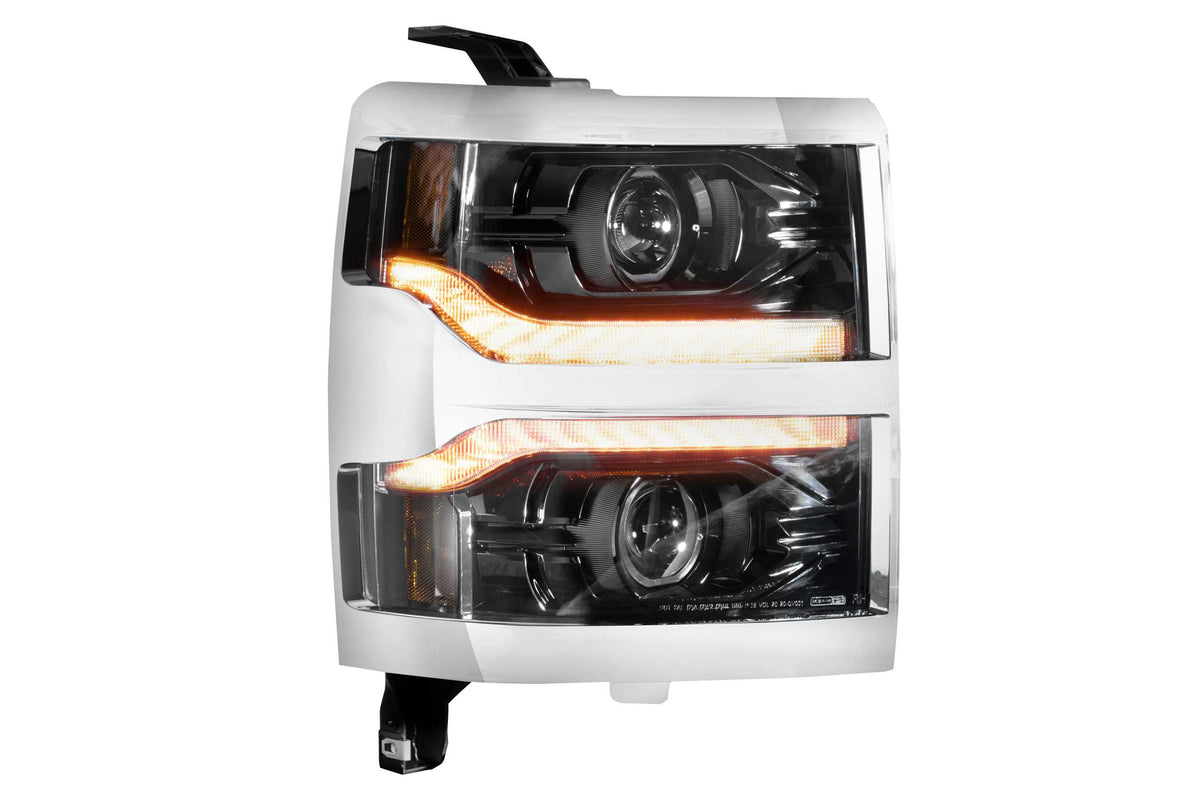 Morimoto - XB LED Headlights: Chevrolet Silverado 1500 (14-15) (Pair / ASM) - LF543