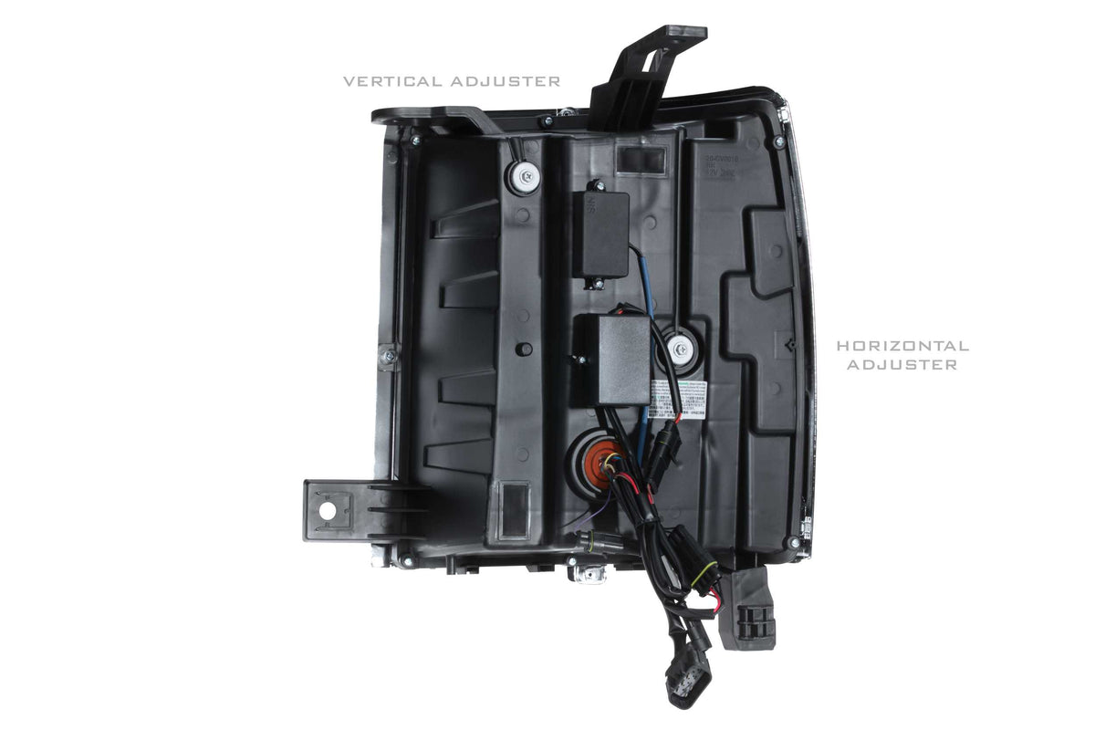 Morimoto - XB LED Headlights: Chevrolet Silverado 1500 (14-15) (Pair / ASM) - LF543