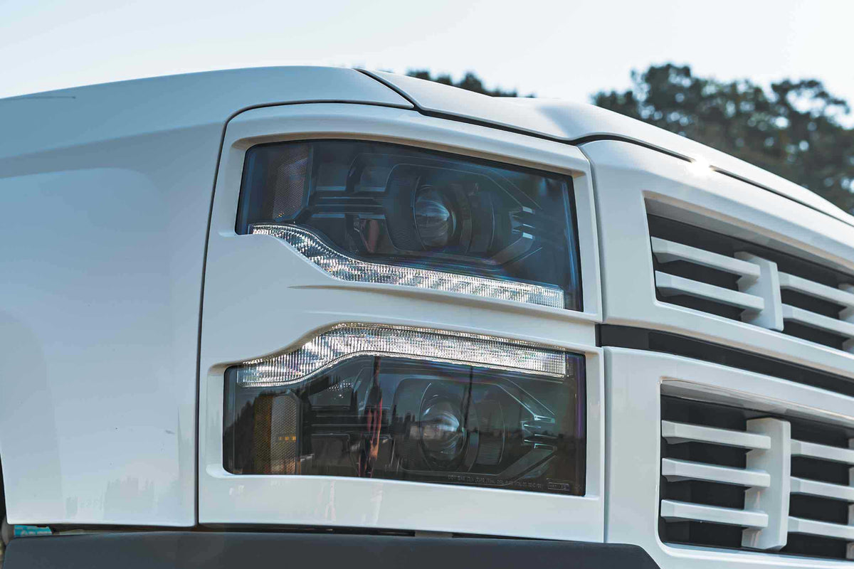 Morimoto - XB LED Headlights: Chevrolet Silverado 1500 (14-15) (Pair / ASM) - LF543