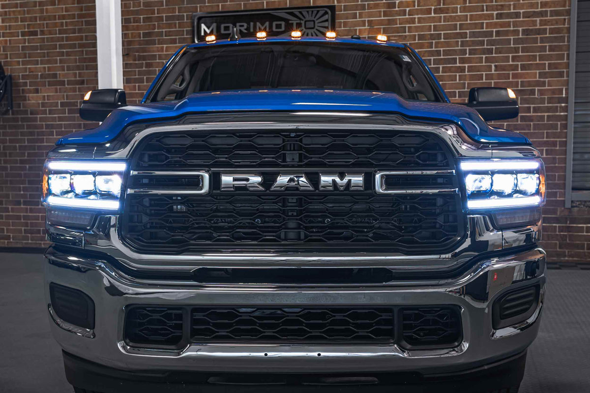 Morimoto - XB LED Headlights: Dodge Ram HD (2019+) (Pair / ASM) - LF701